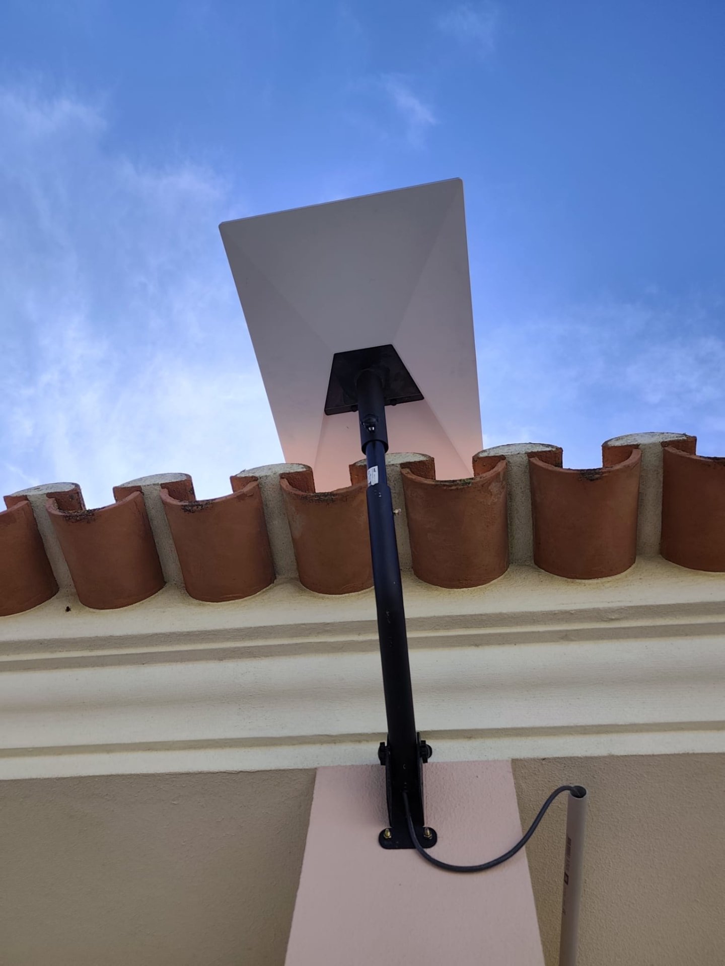 Antena em Telhado